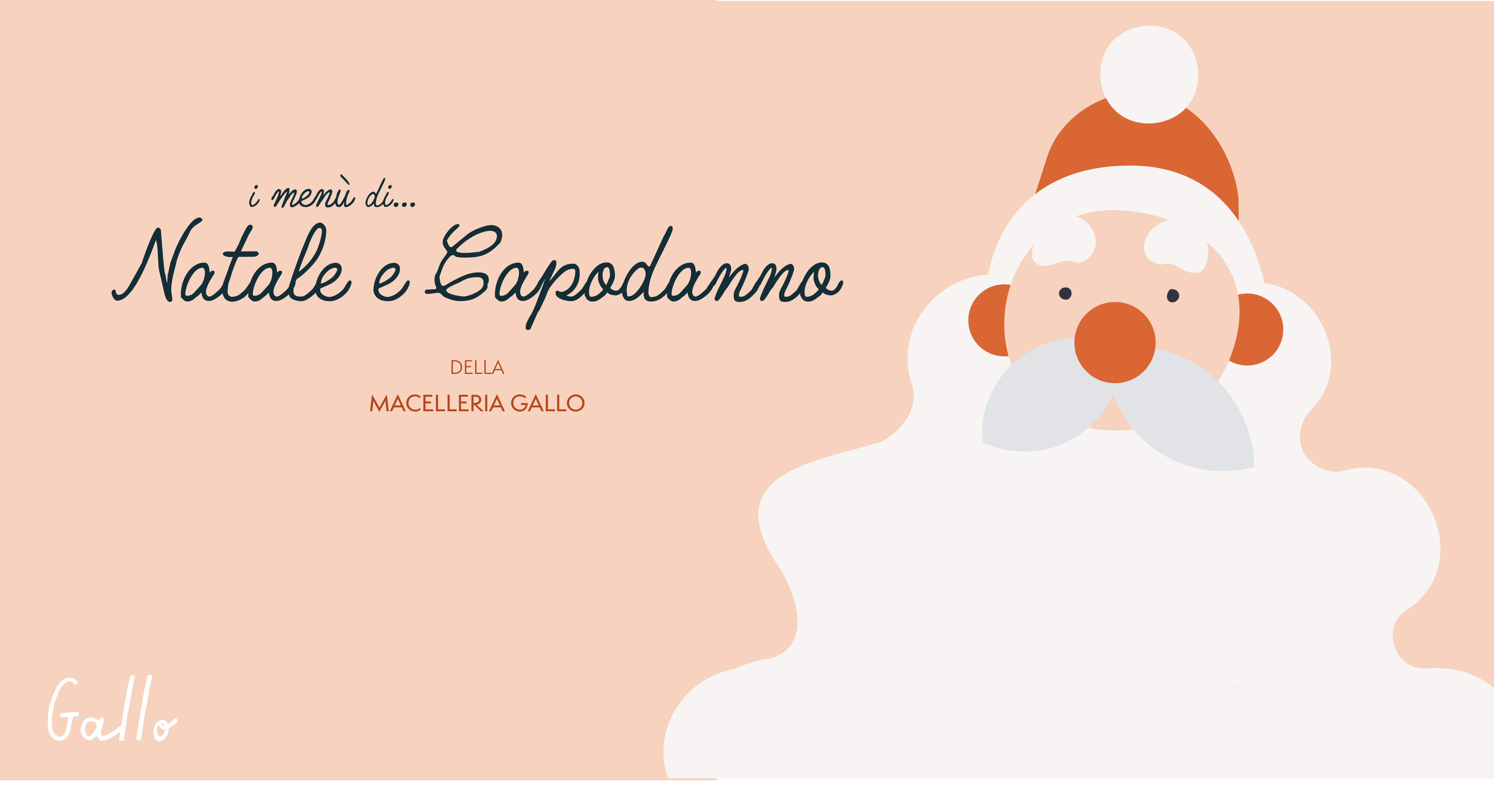 I men&ugrave; di Natale e Capodanno 2021 alla Macelleria Gallo di Mirano