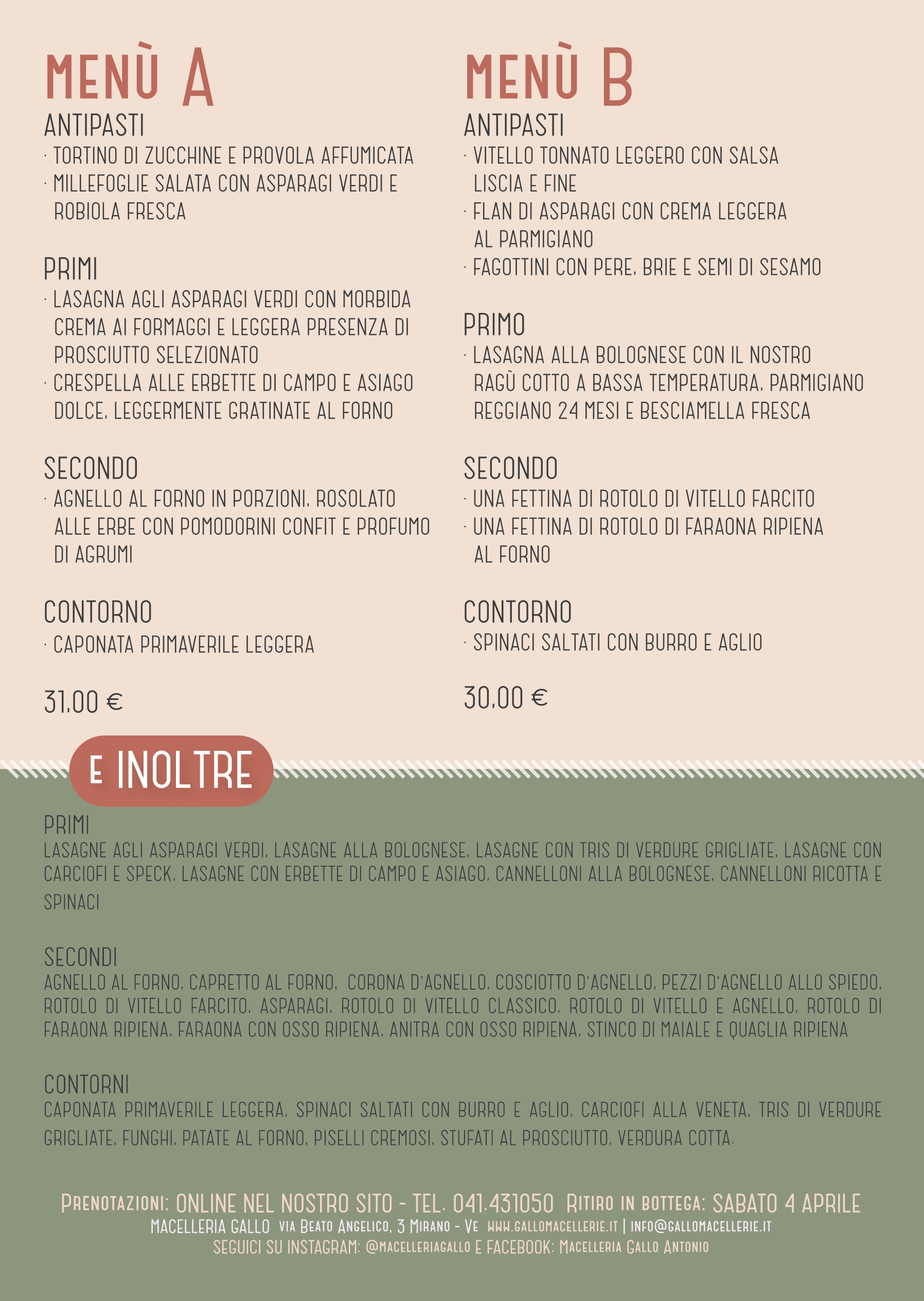 Menù di Pasqua 2026_gallo_mirano